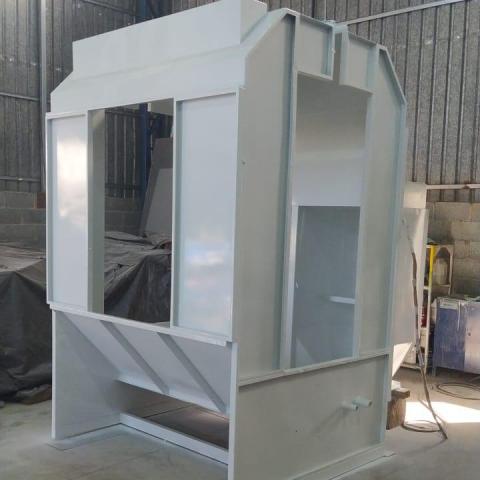 CABINE DE PINTURA A PÓ NO PARANÁ